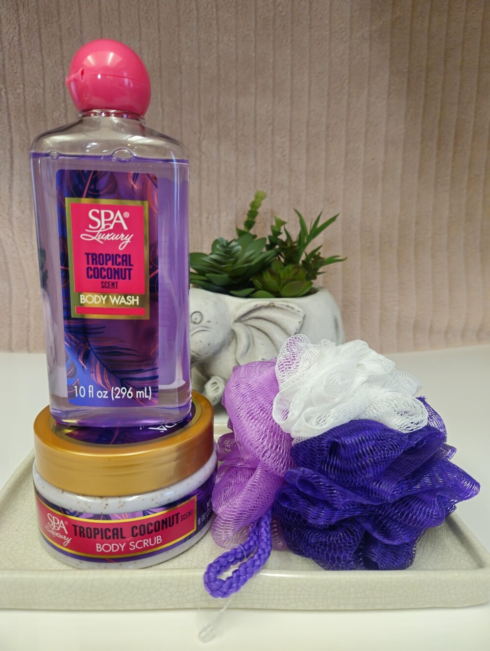 SPA LUXURY TRPOICAL COCONUT BATH & BODY Set 3-PC